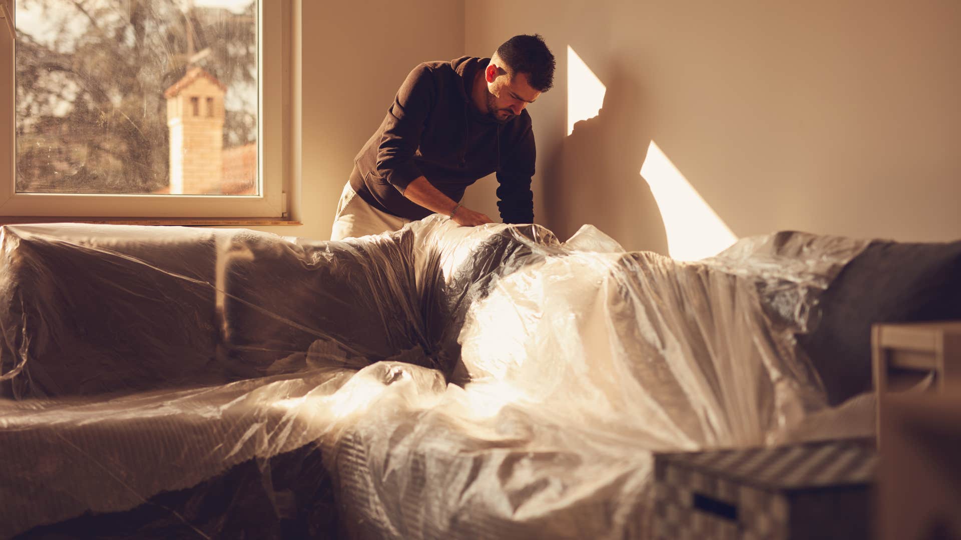 if a person owns Plastic couch coverings they grew up with overly strict parents 