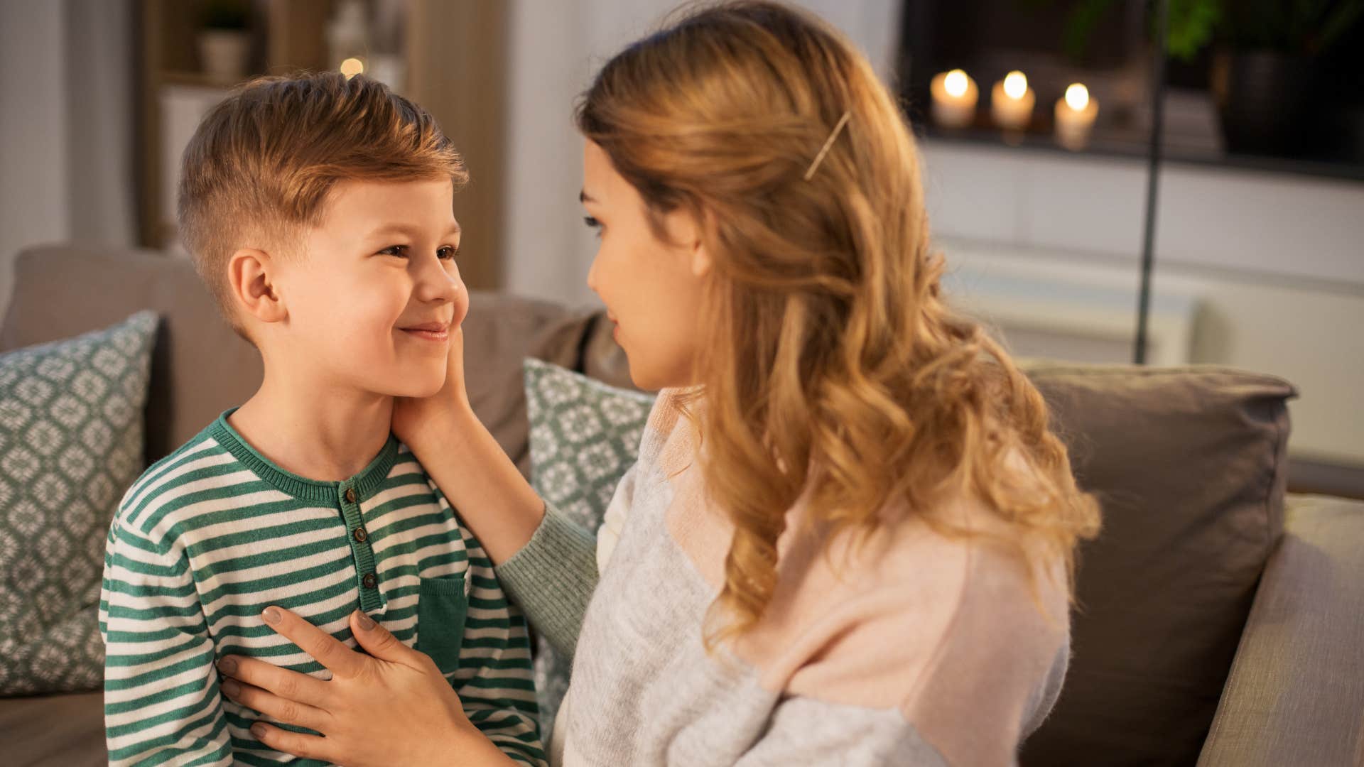 mom never saying no to young son