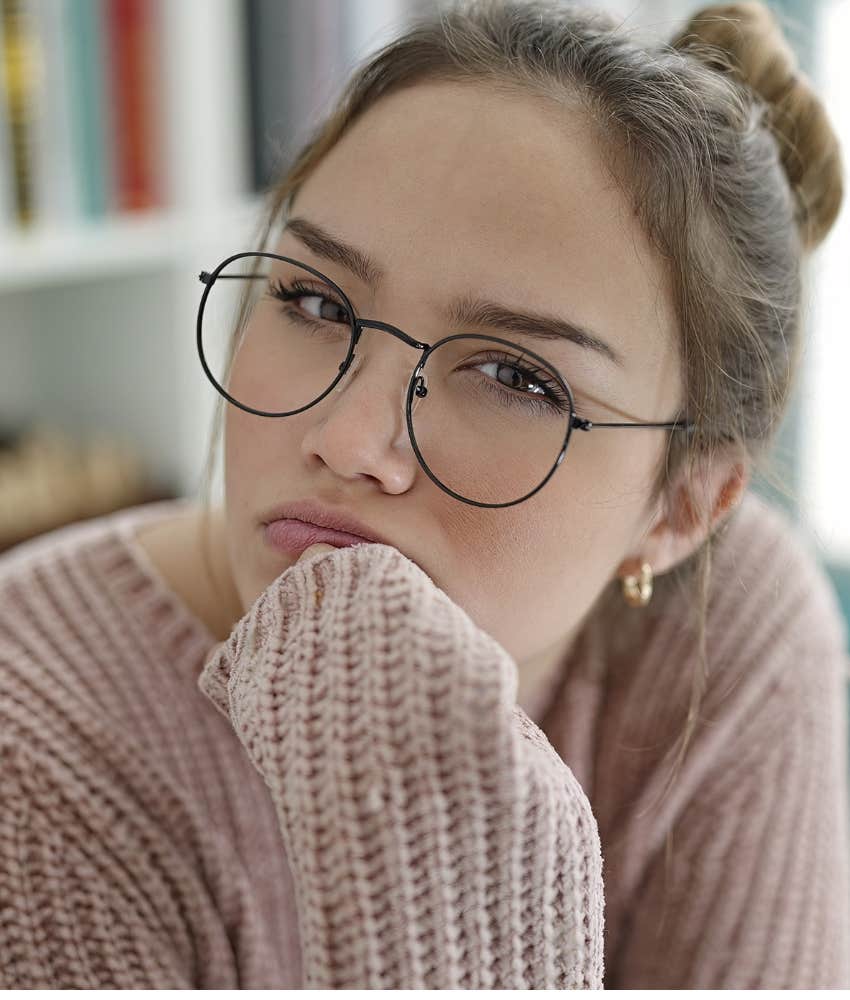 person who can't find a good enough partner often let these things stop them