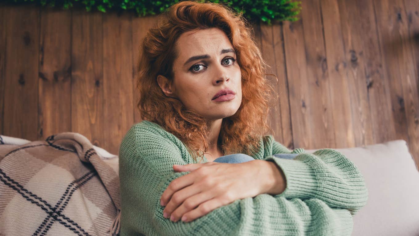 People Who Feel Left Out In Most Situations Always Notice These Small Details sad woman feeling left out of every social situation