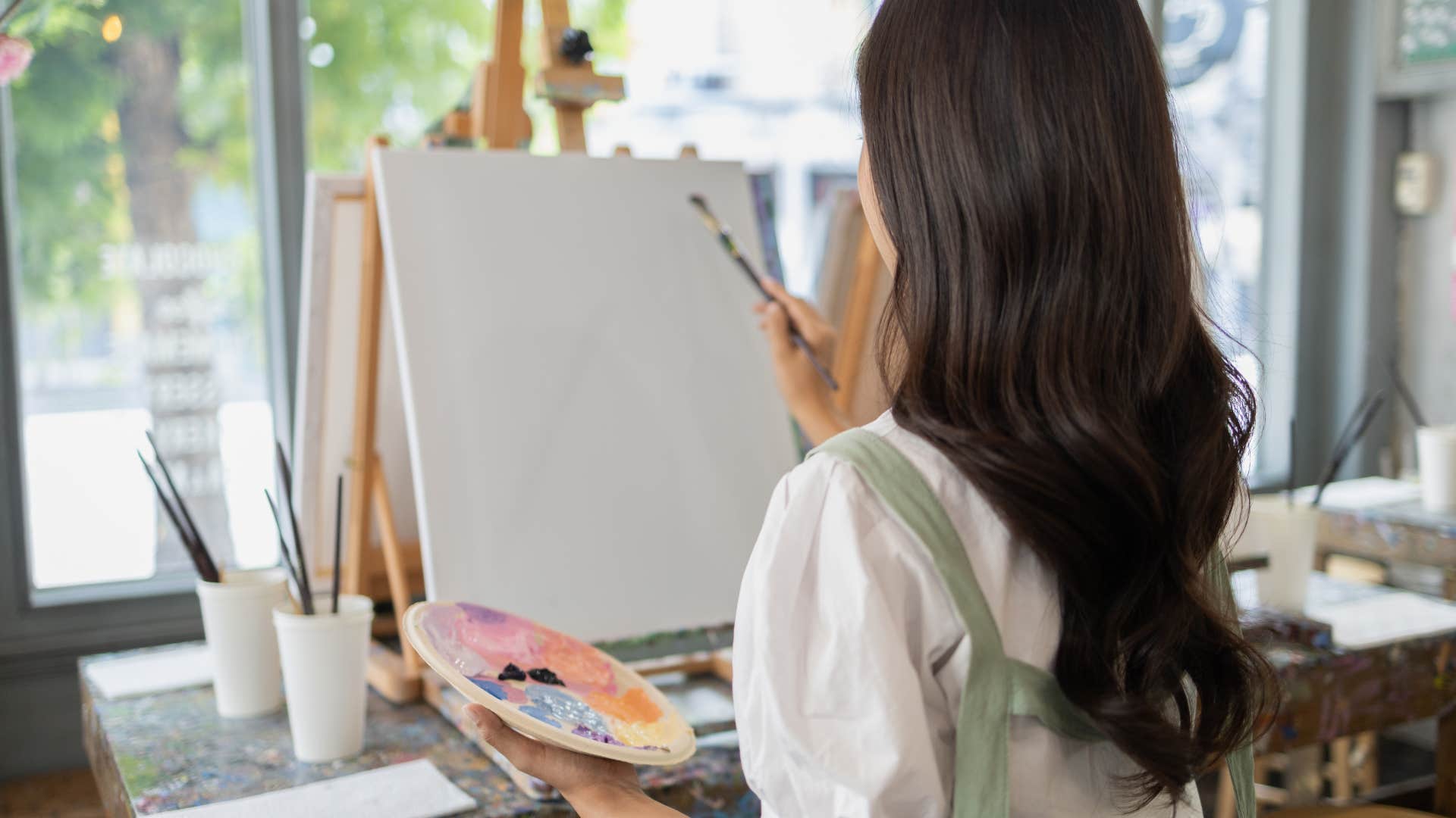 woman who is always moving forward being passionate