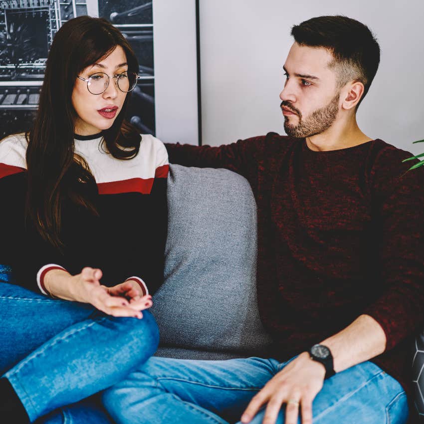 woman who has high self-esteem and confidence in her relationship as she is honest about insecurities