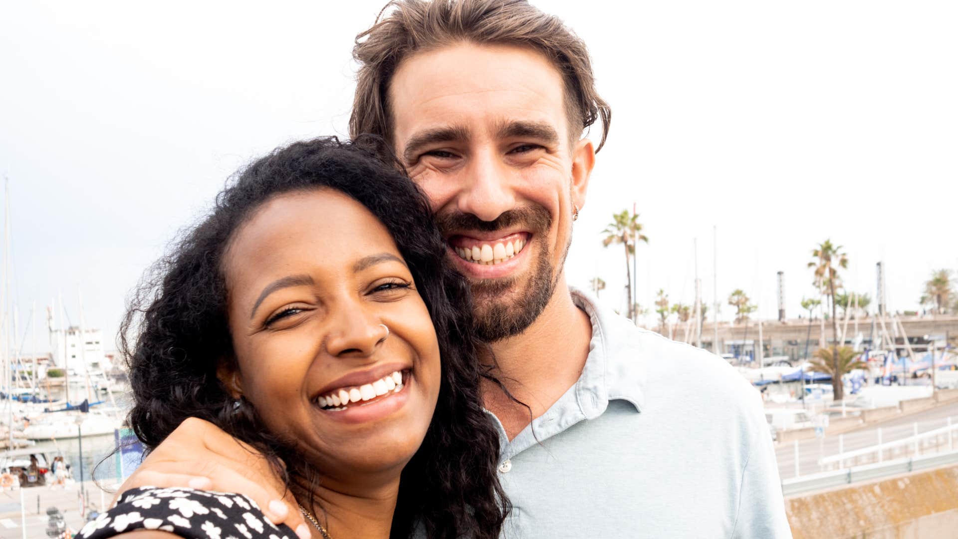 Happy couple makes memories