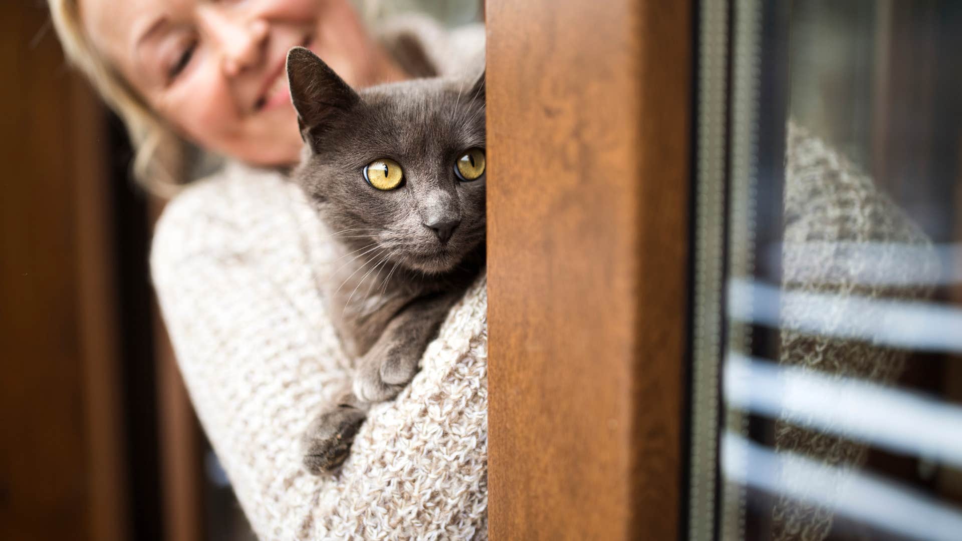 woman who makes the most of each day as she loves pets