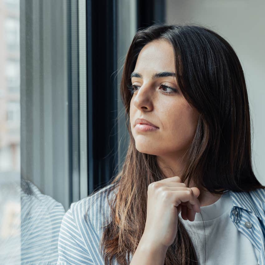 woman who has mastered the art of inner calm with her inner critic