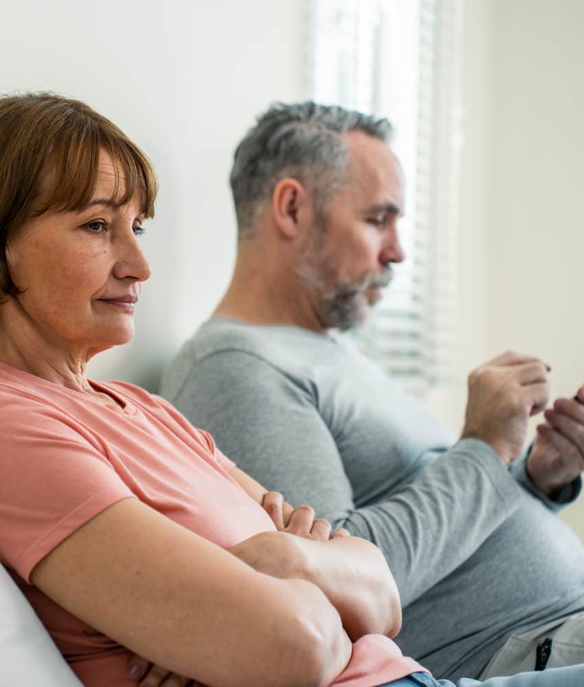 Relationship did not make person happy