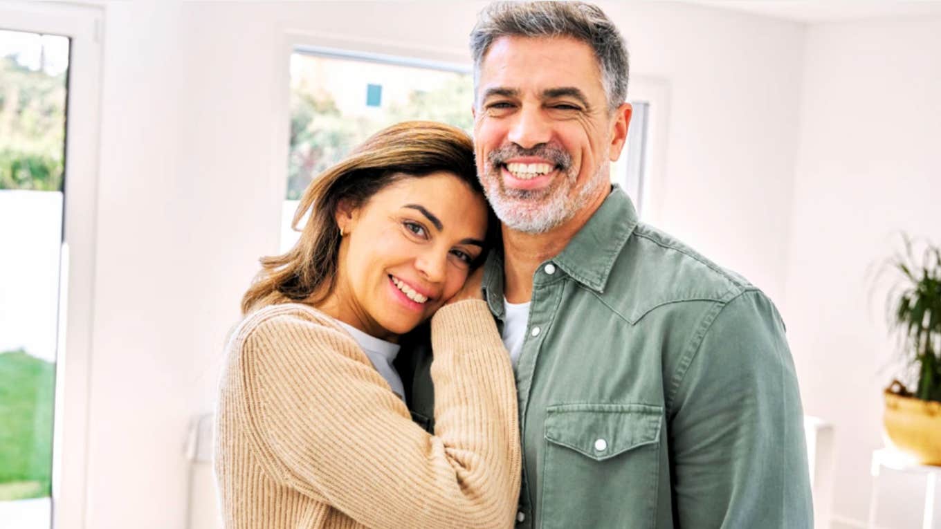 Couple who waited until 40s to get married 
