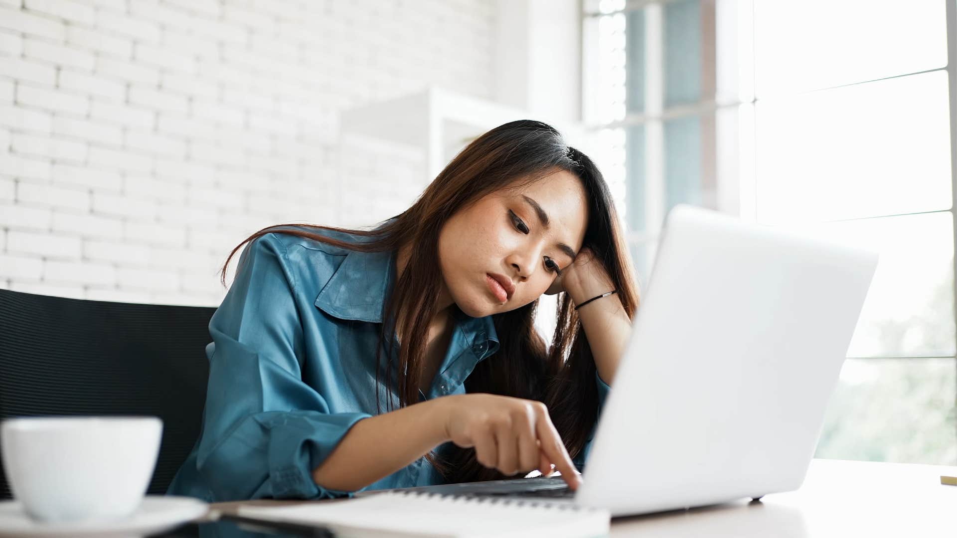 woman feeling unchallenged at work