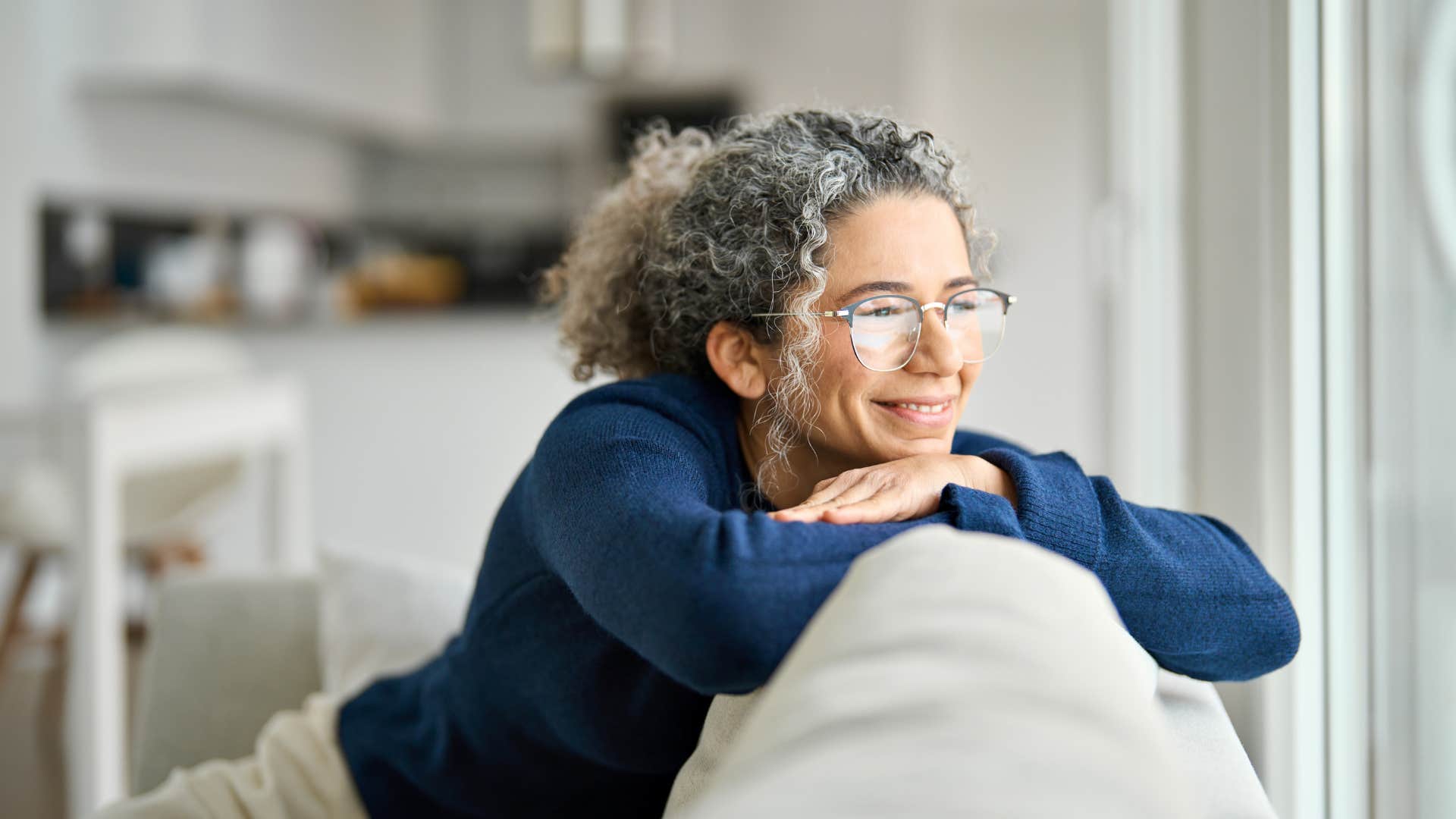 woman who feels like something is comforting and predictable