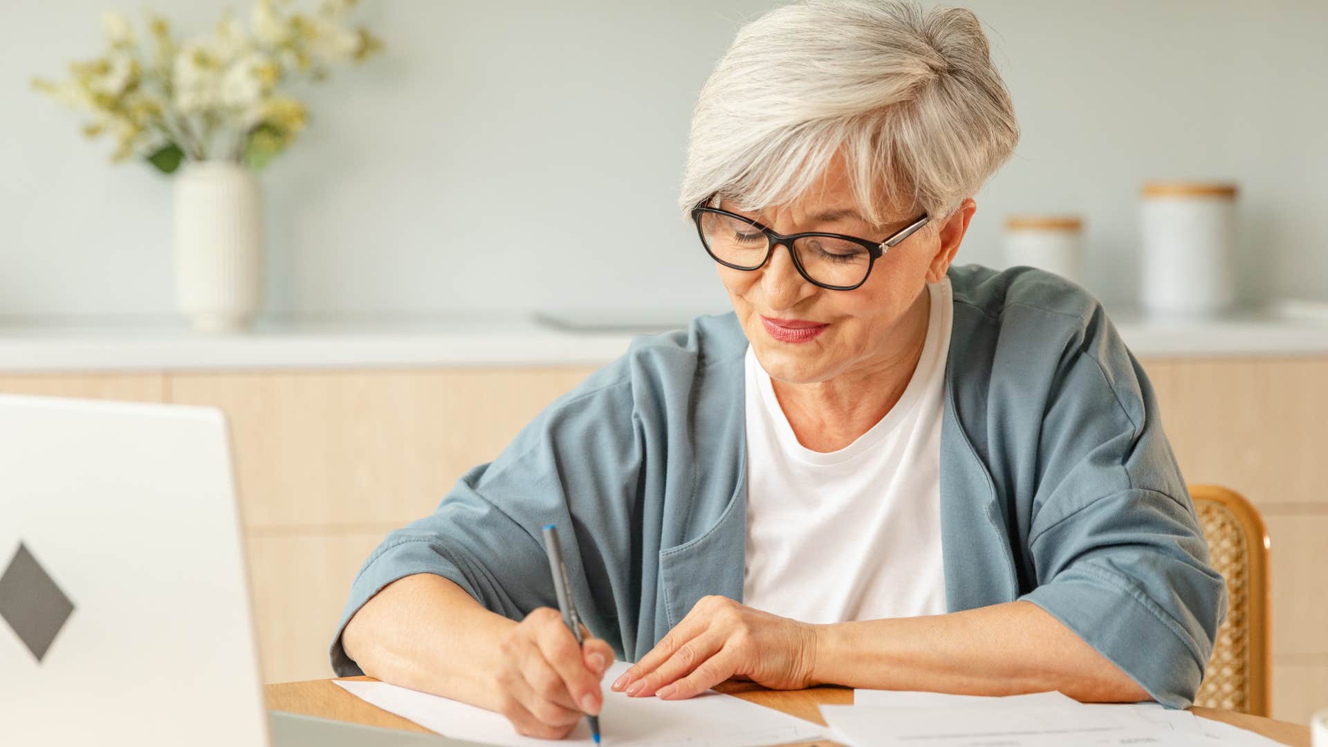 woman who feels productive because she is getting things done