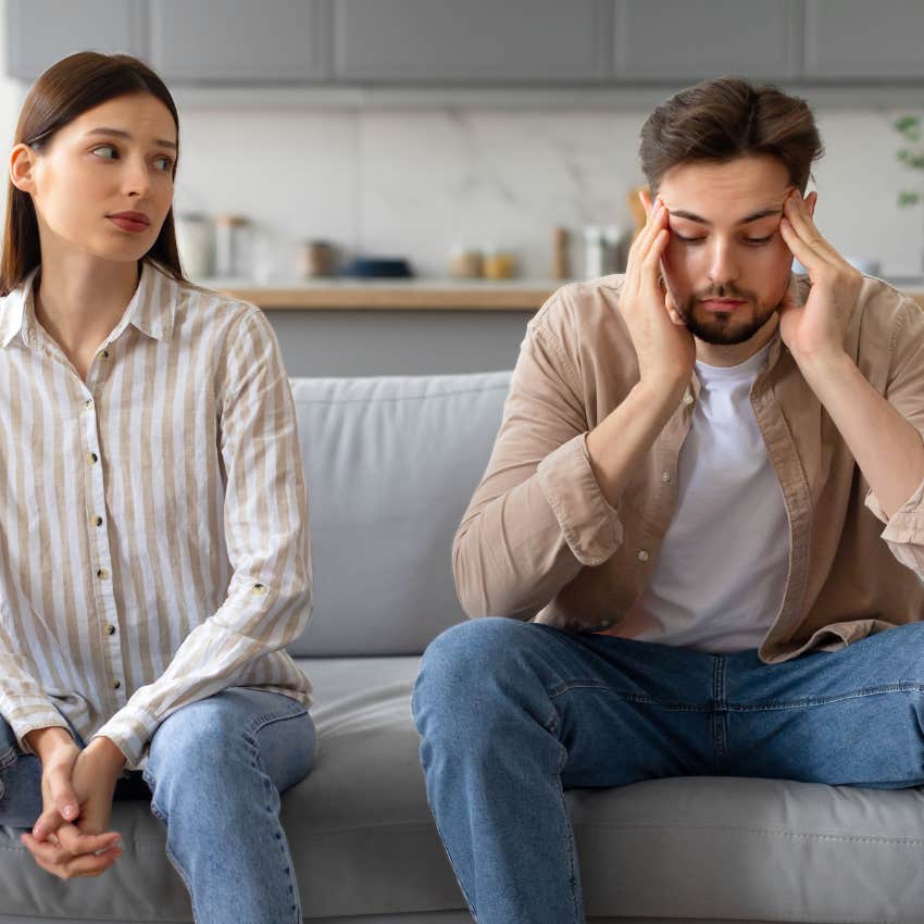 woman who can't find love as she projects her wants on her partner