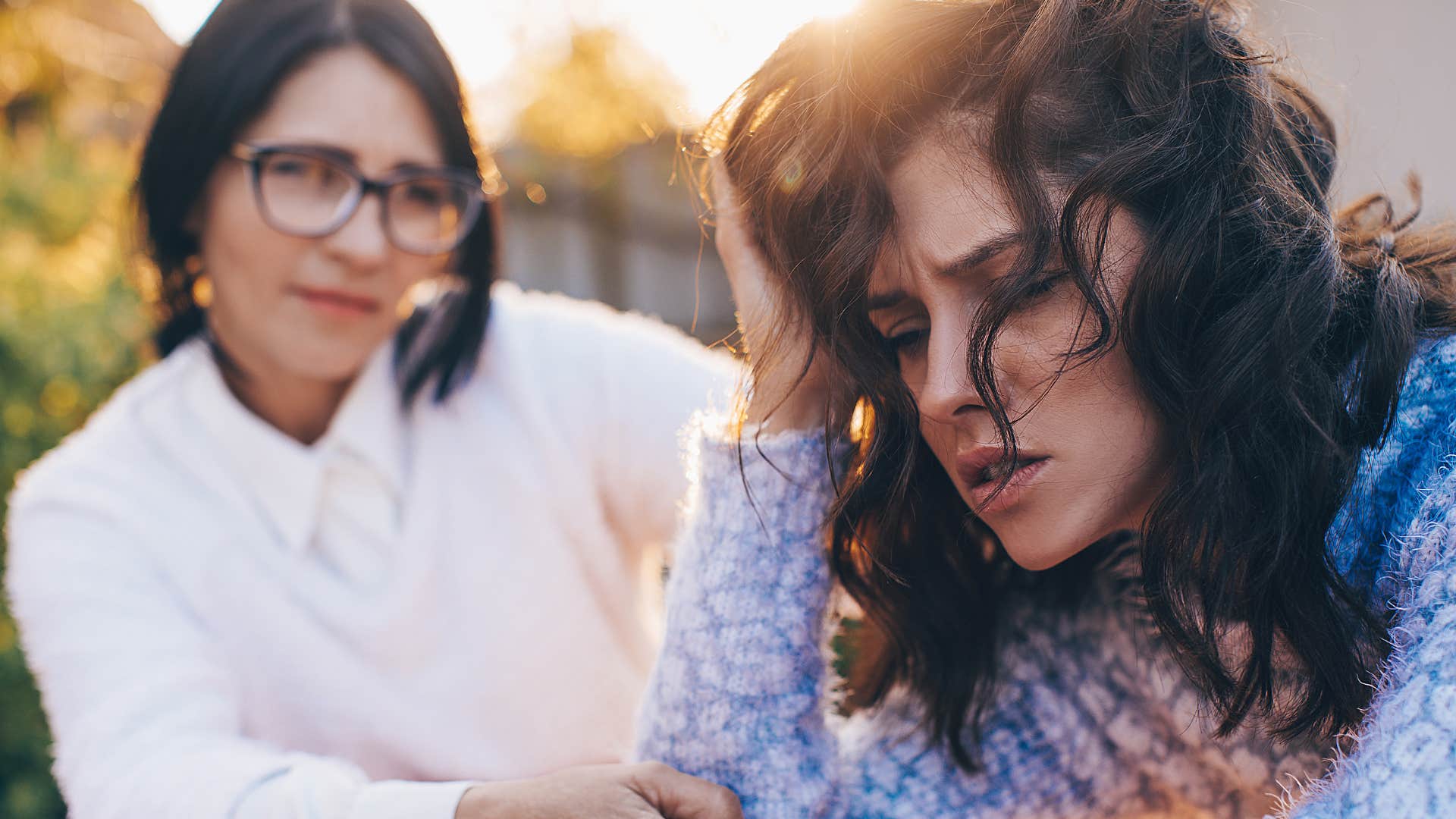 Intuitive person chooses relationship