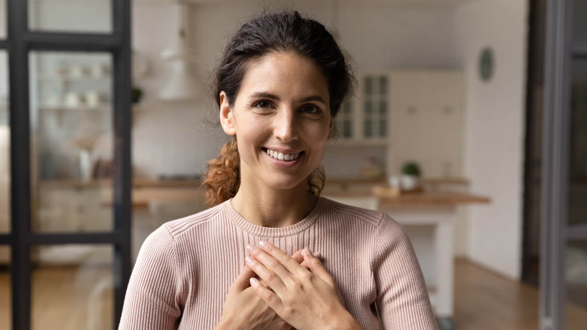 Intuitive person focused on feelings