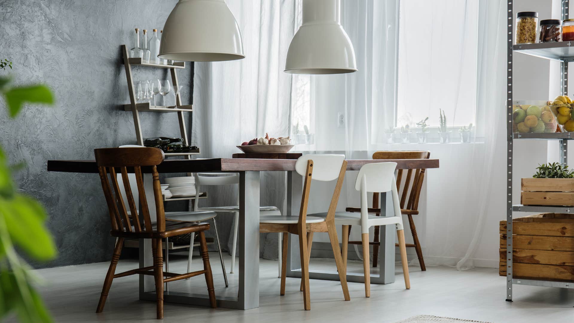 people who grew up poor usually keep these things in their homes mismatched furniture 