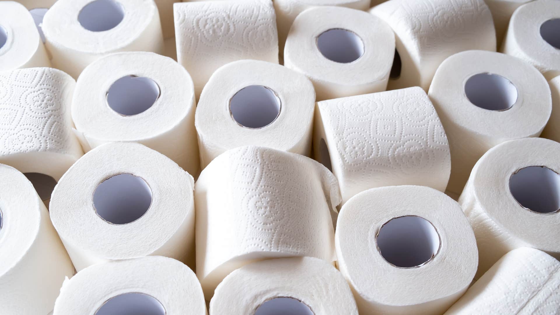 people who grew up poor usually keep these things in their homes paper towel and toilet paper stash