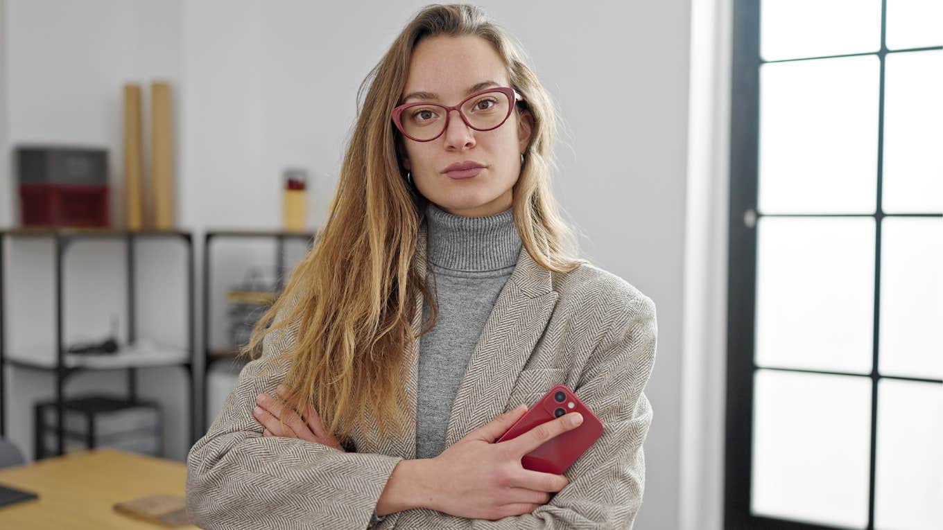 People Who Hate Social Media As They Get Older Almost Always Complain About These Things adult woman annoyed with social media looking to complain