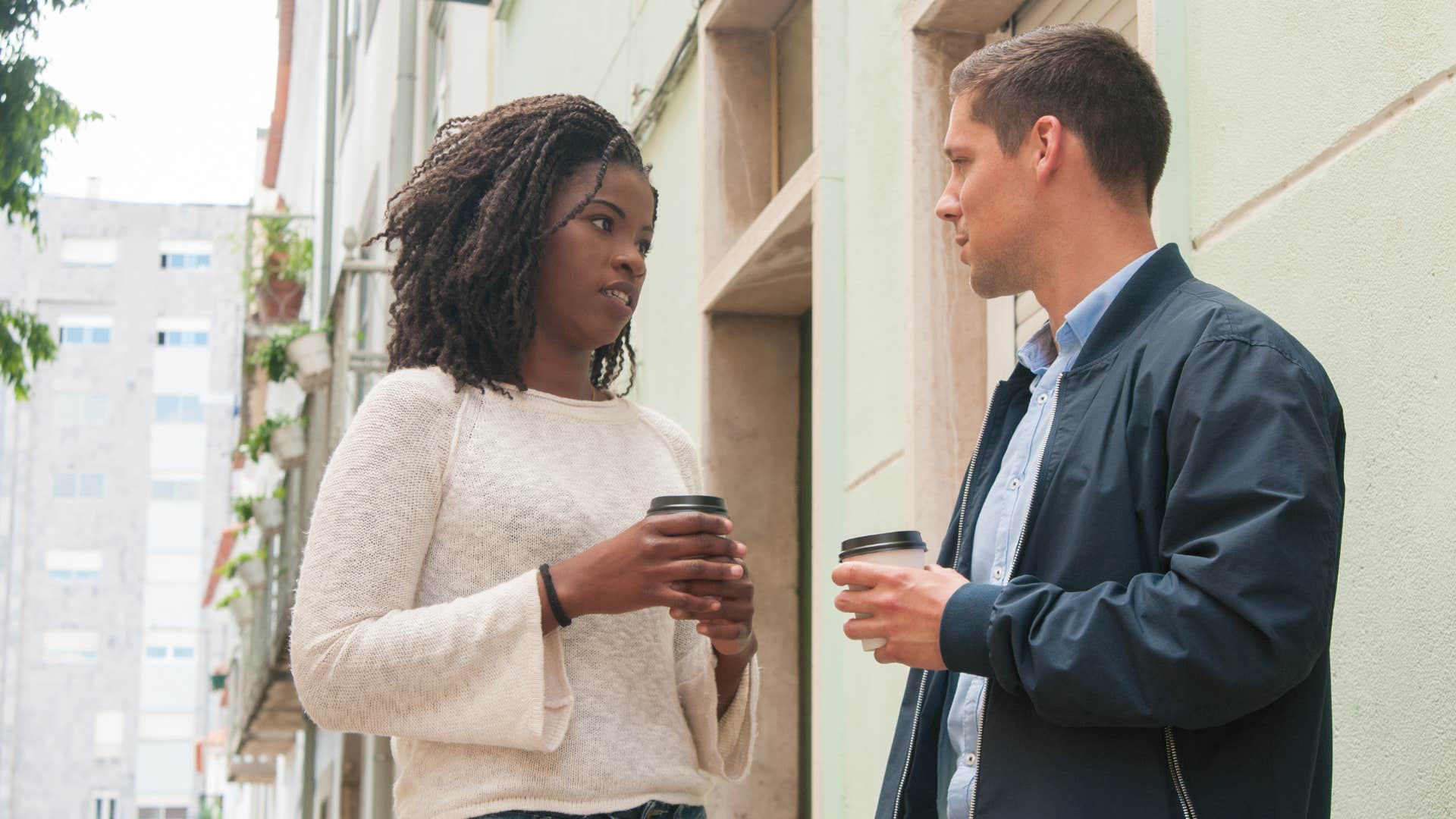 Couple actually shows up on time