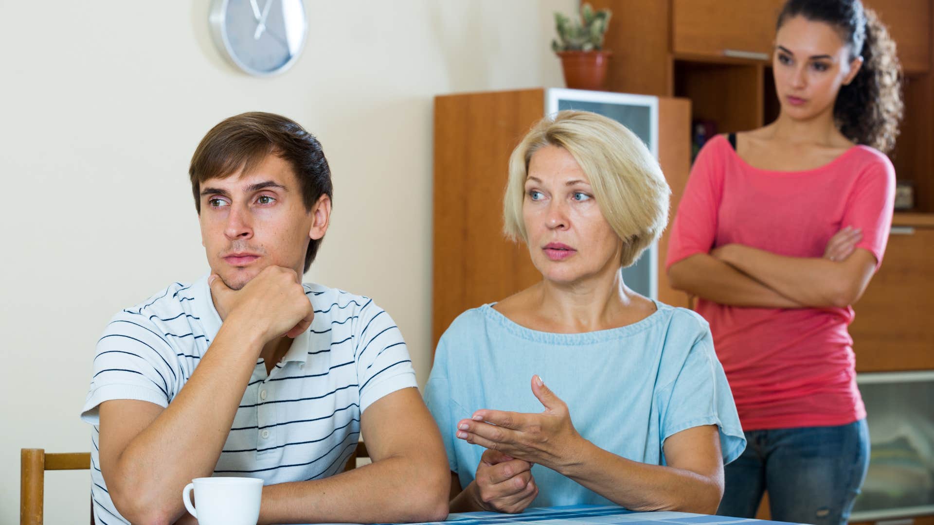 phrases people say often when they were raised without boundaries, ‘Just put up with them a little longer, okay?’