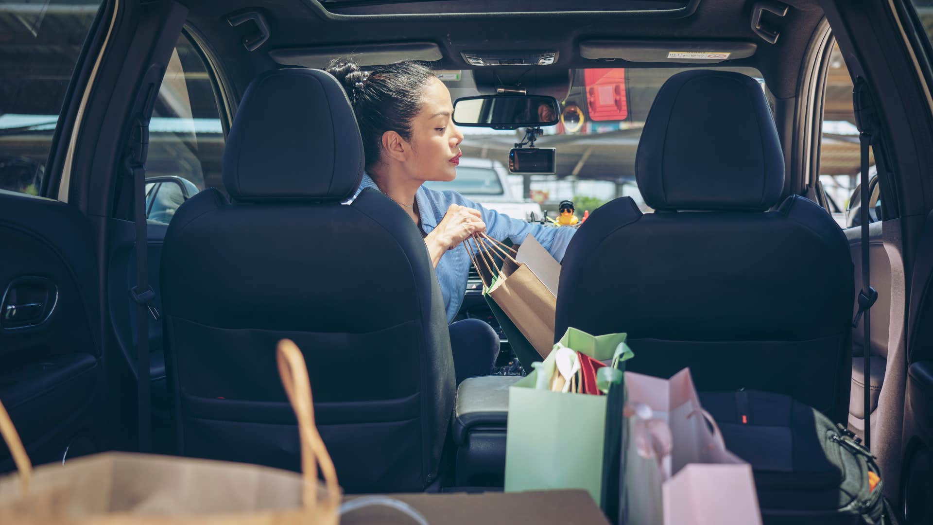 woman who went shopping without checking prices