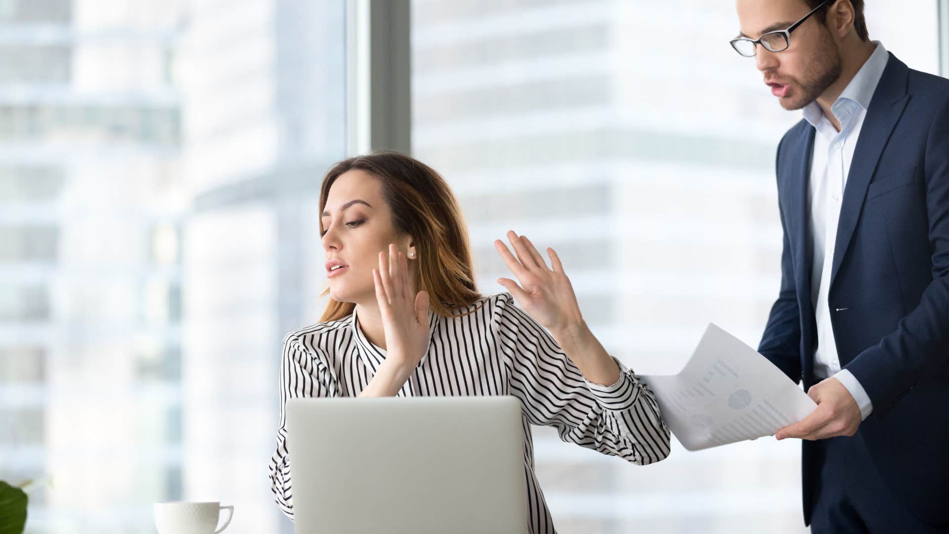 phrases people who see everything as a competition use on a regular basis, ‘I never said that I’d help you out’