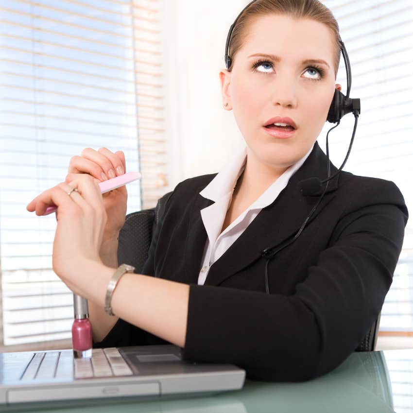 rude customer service agent
