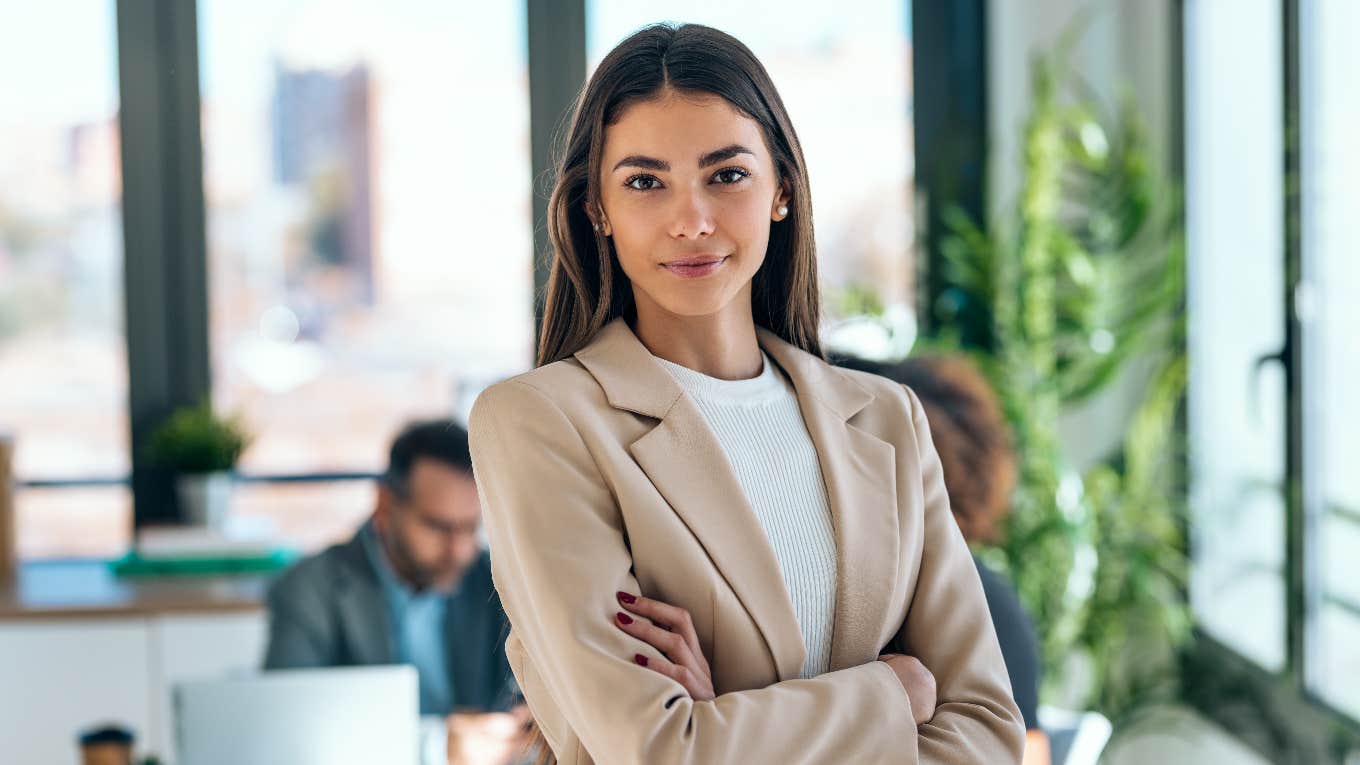 Gen Z woman being a successful entrepreneur