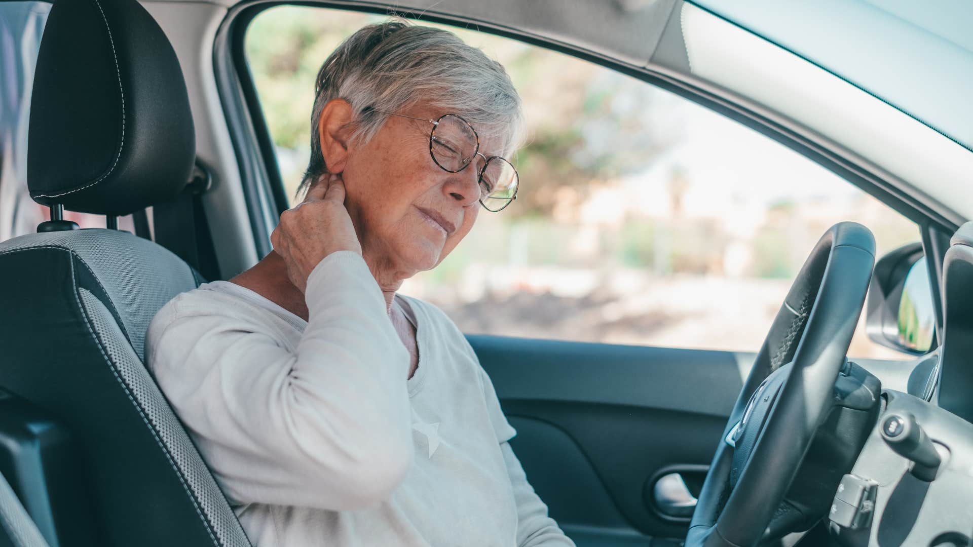 reasons so many women are afraid of driving or being a passenger in a car as they age stiff joints