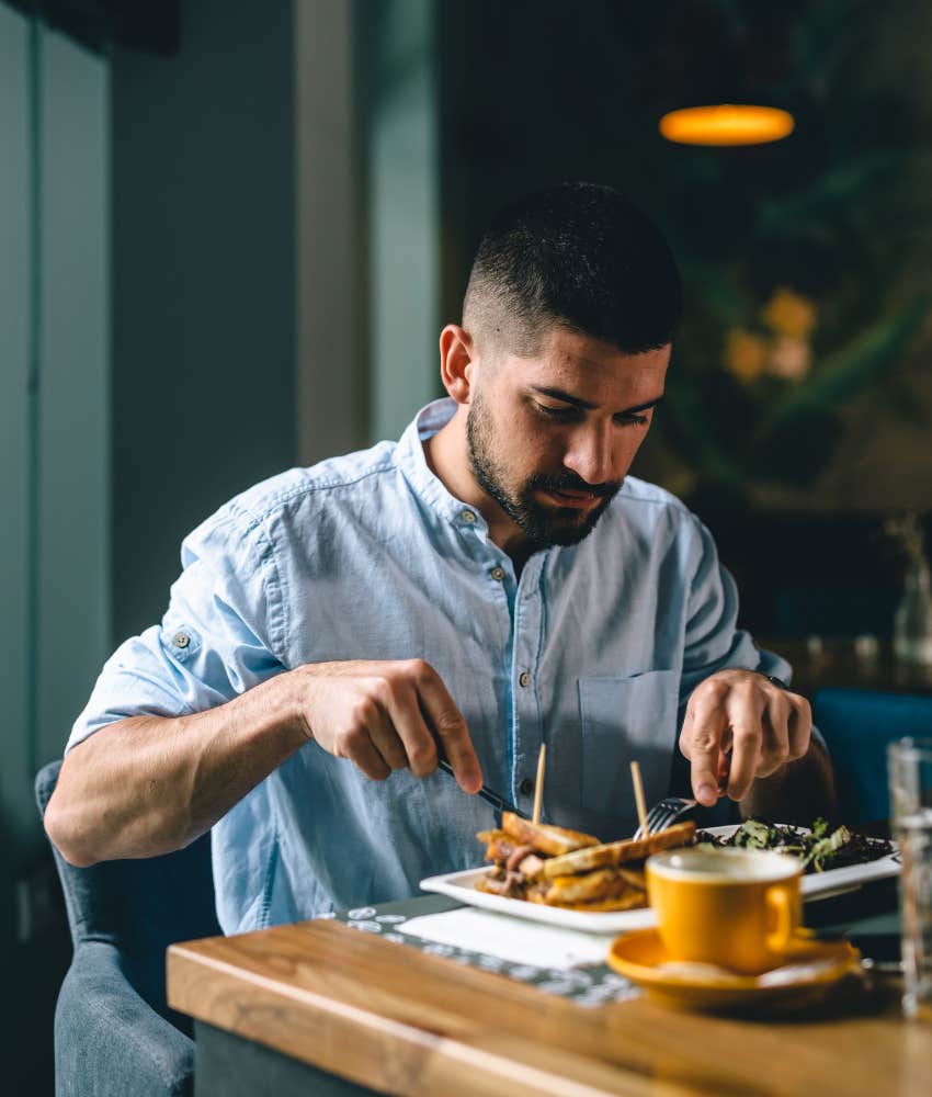 Restaurant added quiet time surcharge customer's bill