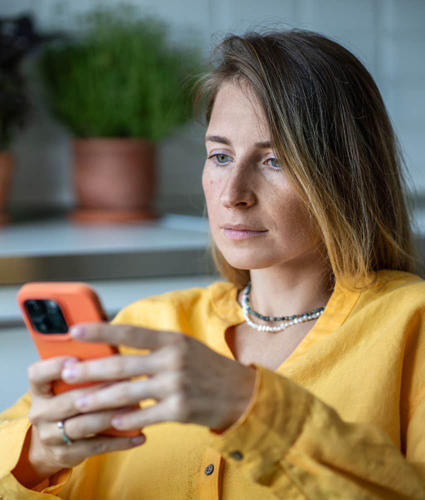 Woman worries what the text no worries from a man really means