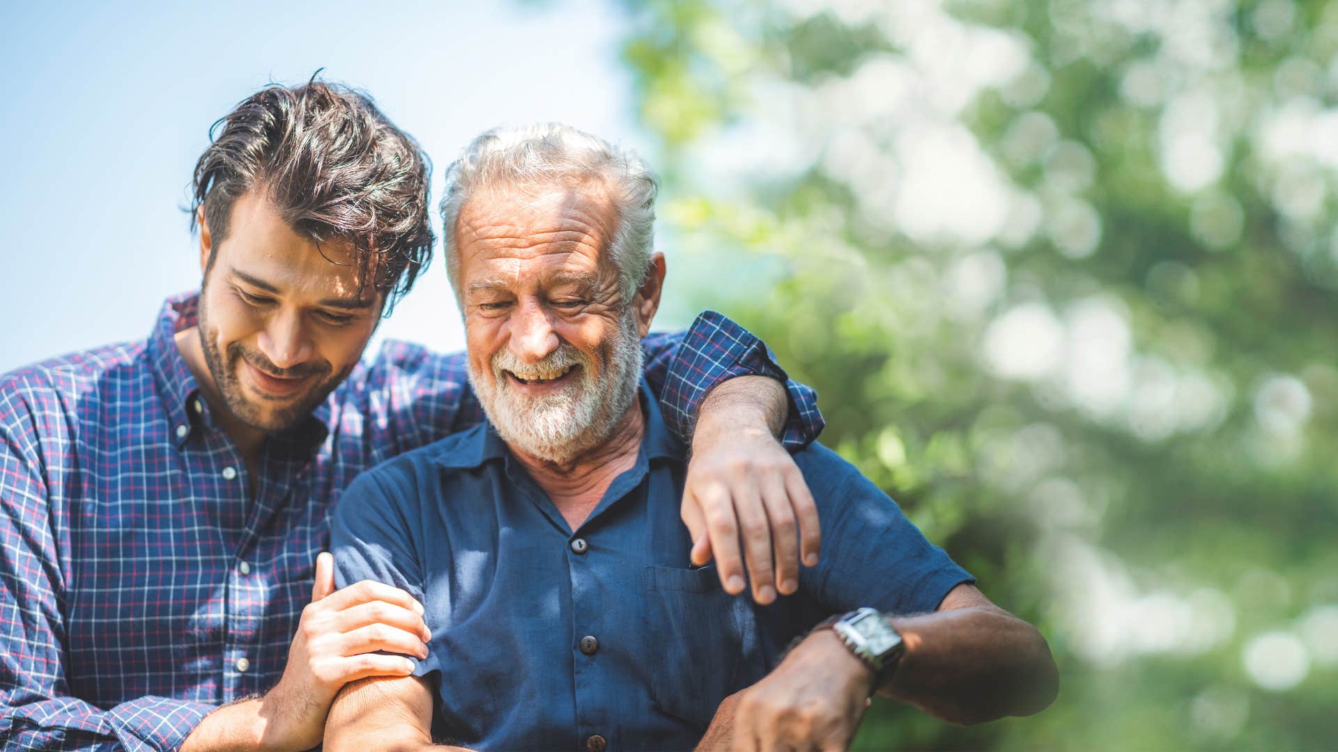 man who is living a mindful life and enjoying the benefits