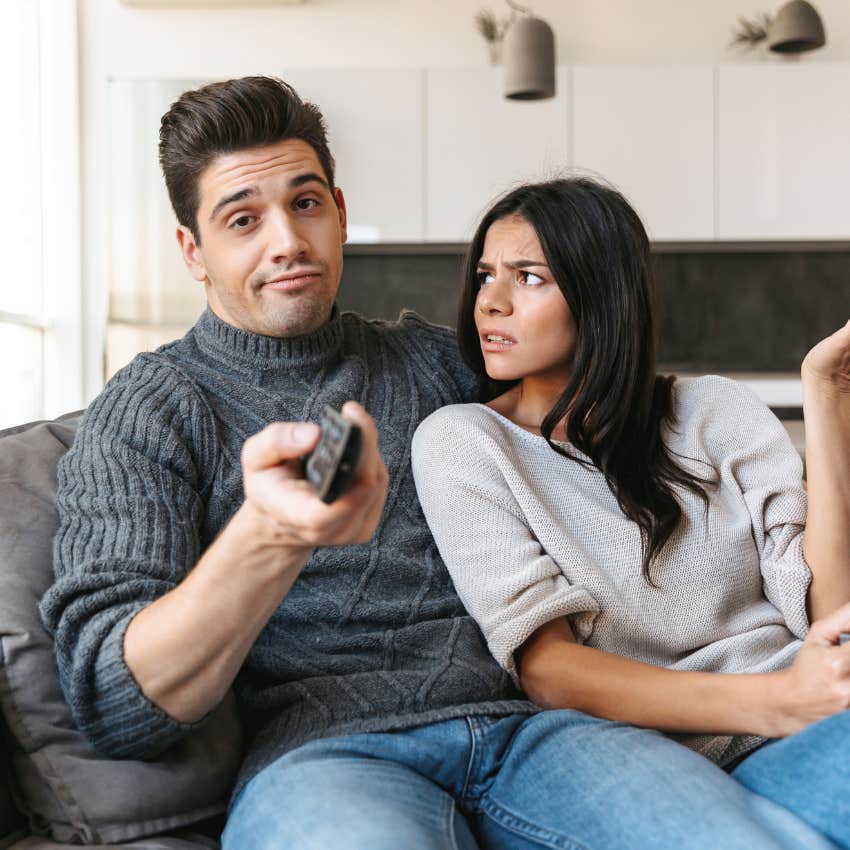 couple in a relationship that is wildly unhealthy with drama