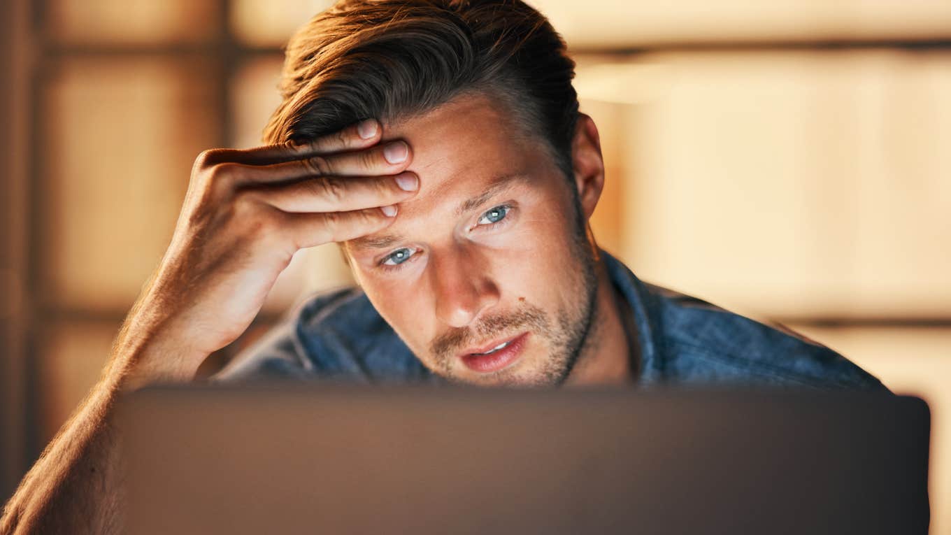 Why Side Hustles Are Quietly Making Millennials Poorer - The Hidden Math Nobody Is Talking About Millennial man crunching side hustle numbers.