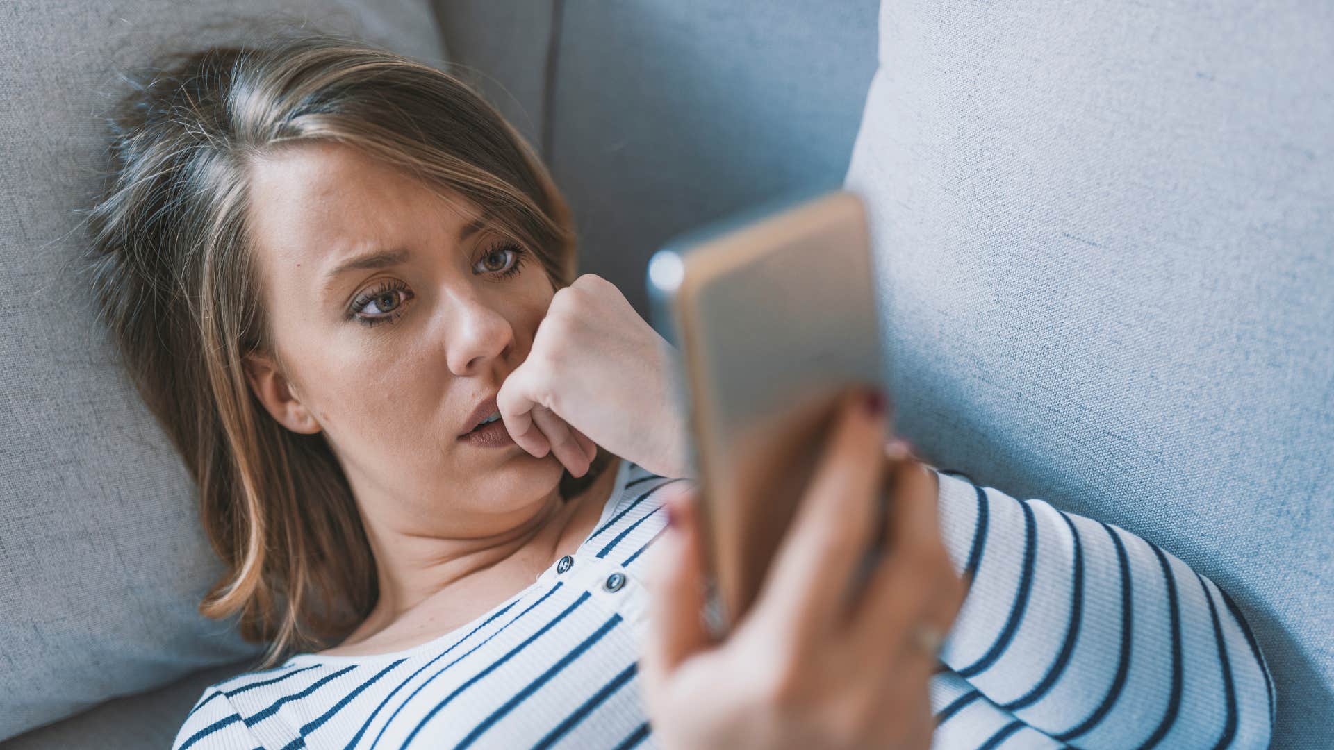 Woman is not interested to reply