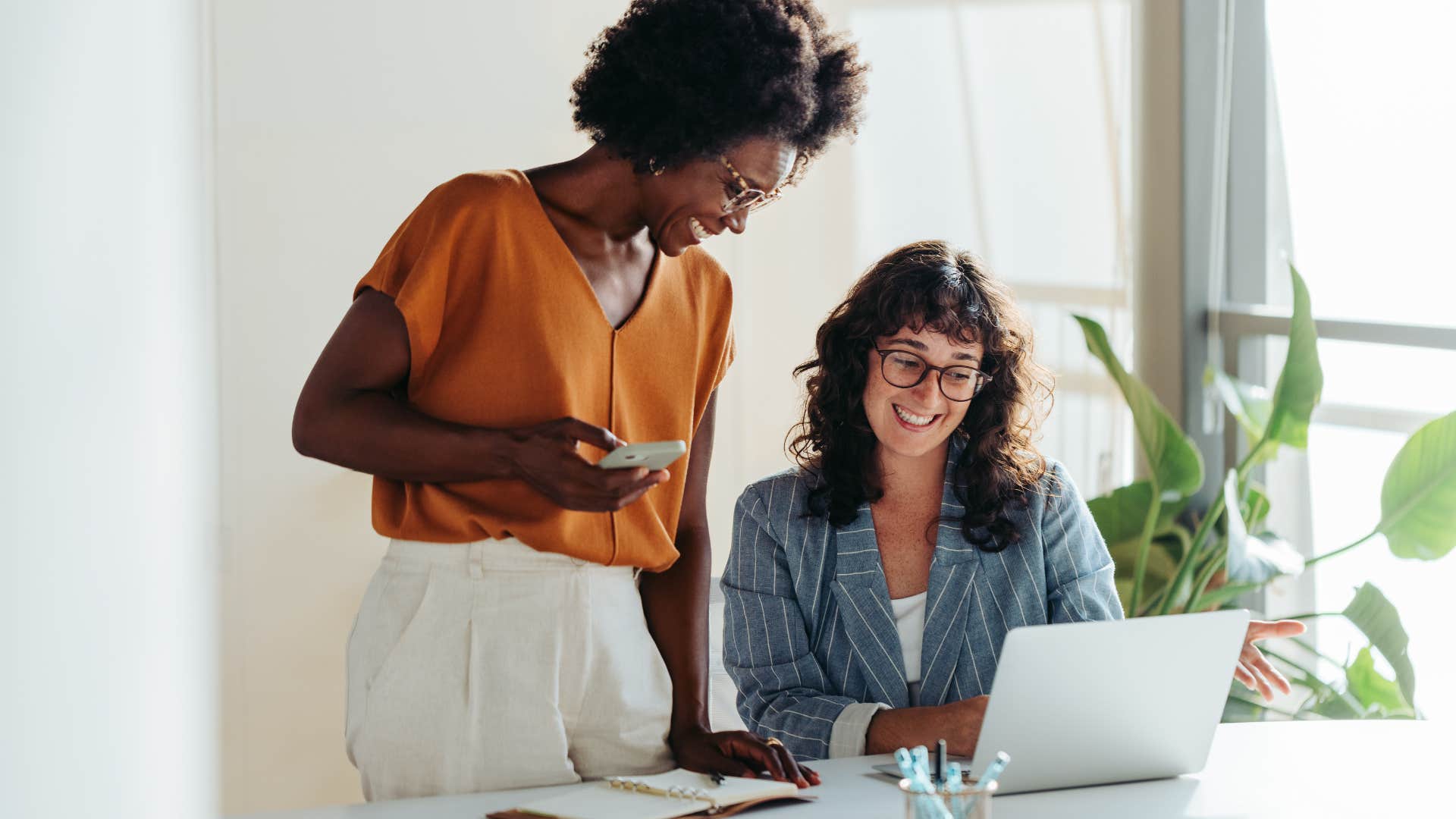 woman who is highly intelligent as her wisdom takes over