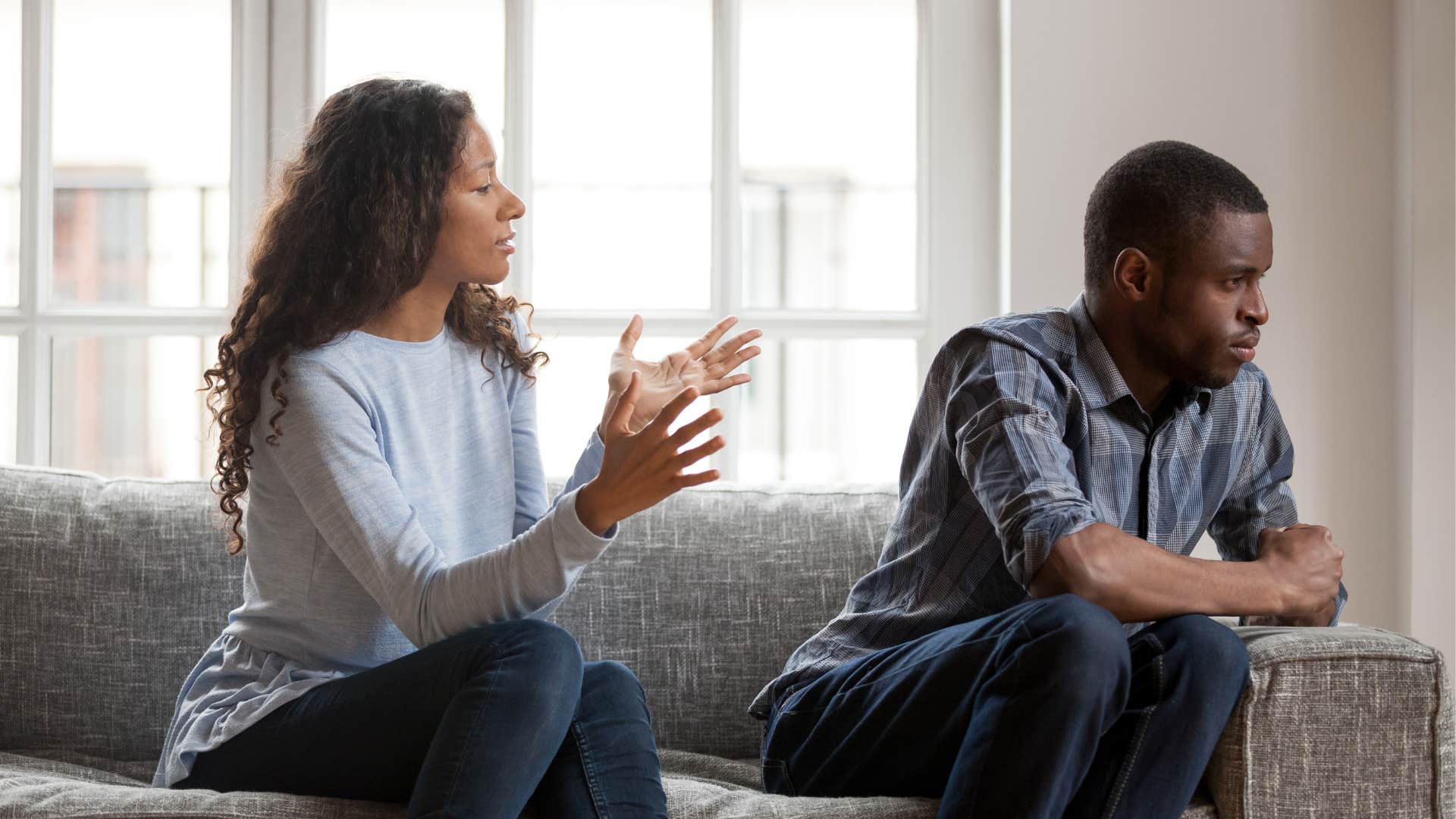 woman who is nagging her partner way too much as she feels helpless