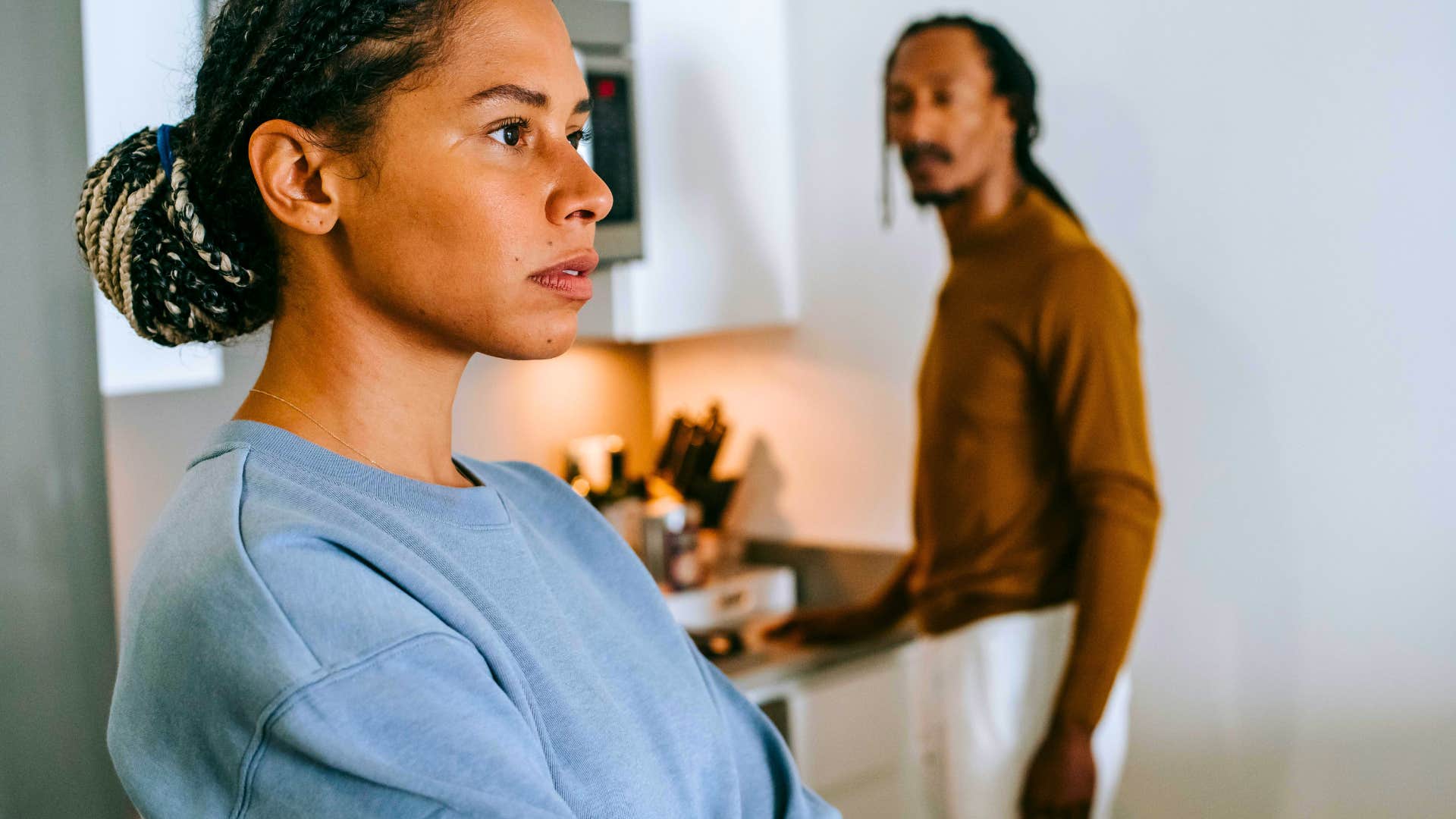 signs the person you love pretending to be happy with you irritable for no reason