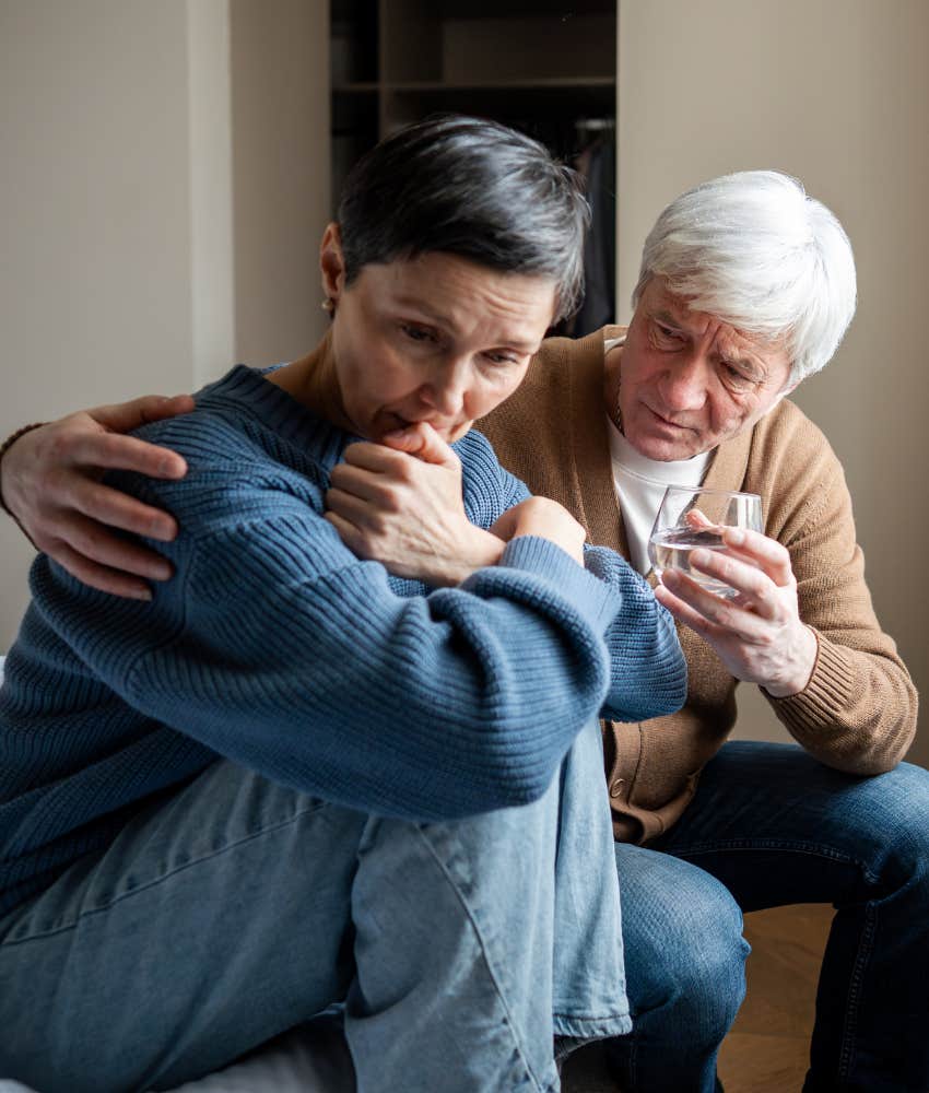emotionally drifting person withdraws from help