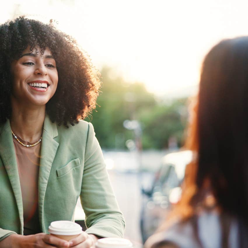woman who is naturally genuine as she finds her voice