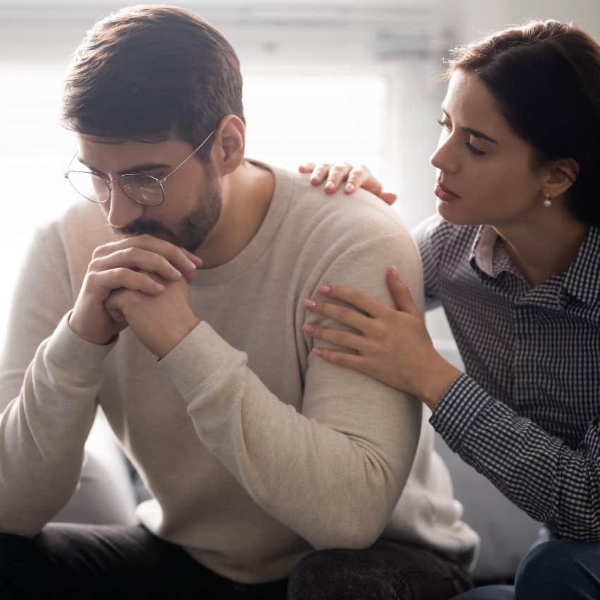 happy spouse with partner who knows it's not always fifty-fifty