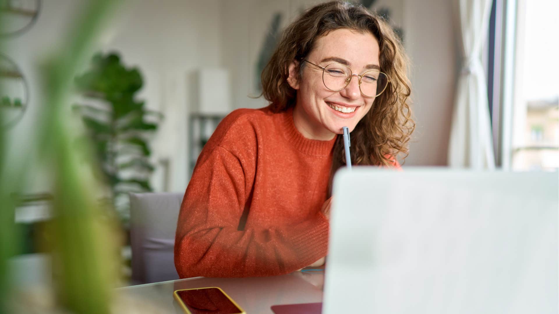 woman who is naturally prosperous as she doesn't categorize herself