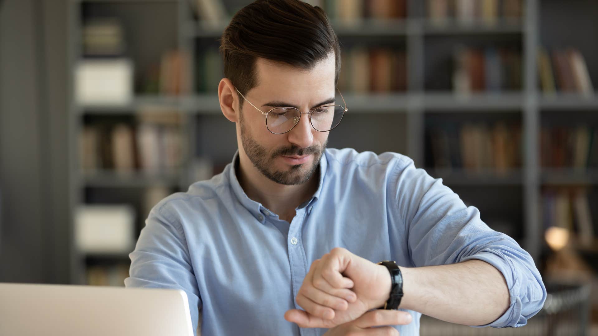 man who is naturally prosperous and doesn't trust the process
