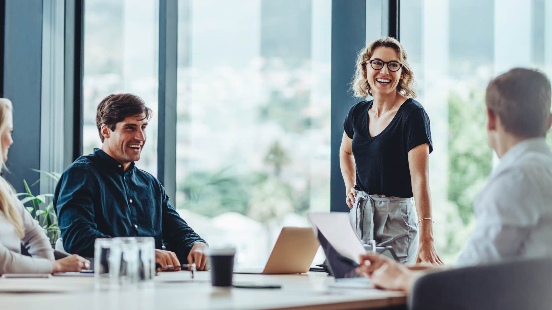 woman who is naturally successful with integrity