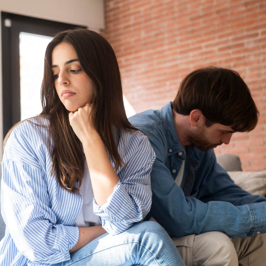 woman and man trying to protect their peace by taking a timeout