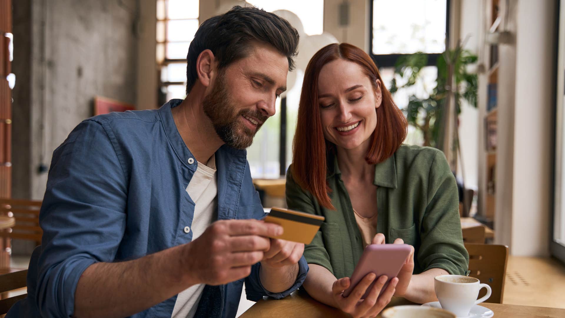 woman jealous of man with money