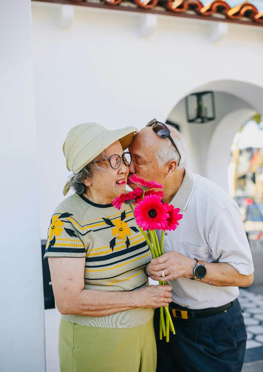happy husband and wife