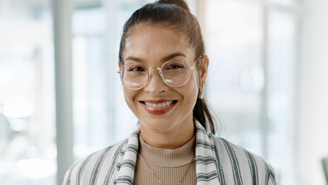young woman with old-fashioned beliefs