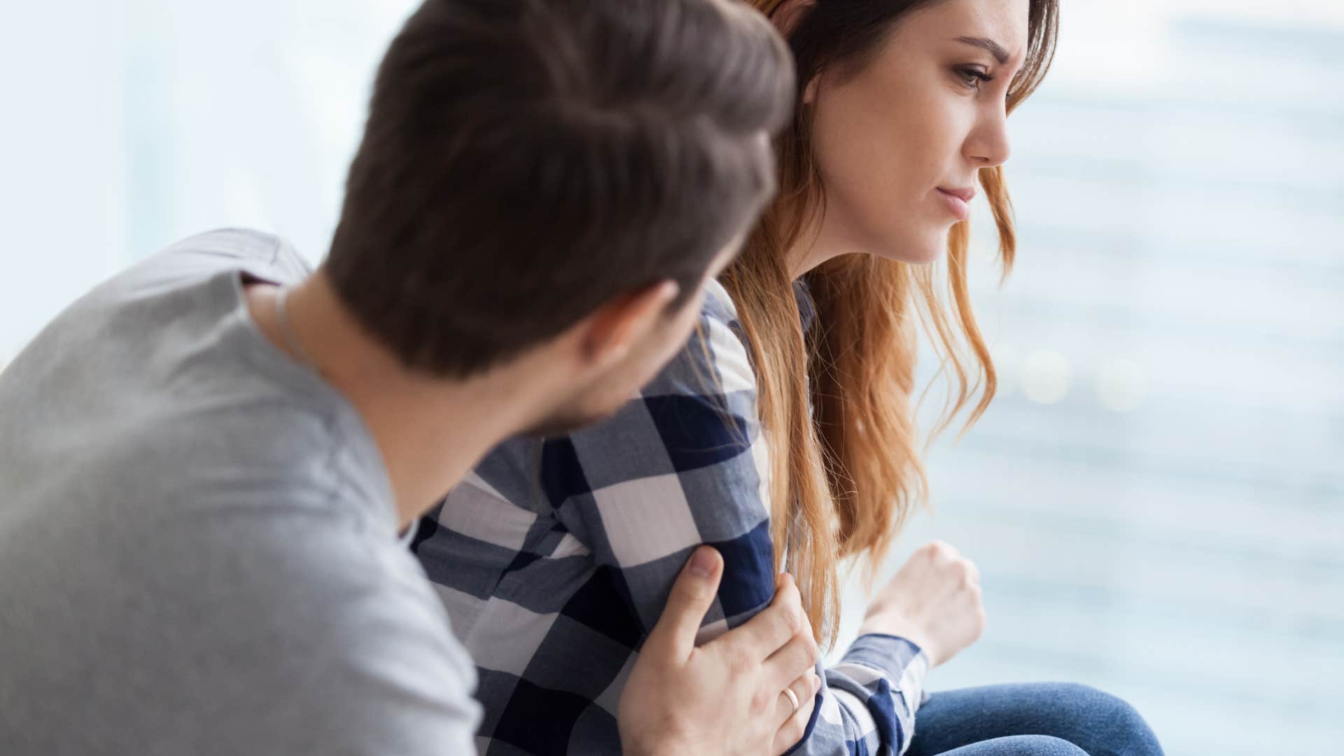woman who is causing coldness and resentment by pushing away triggers