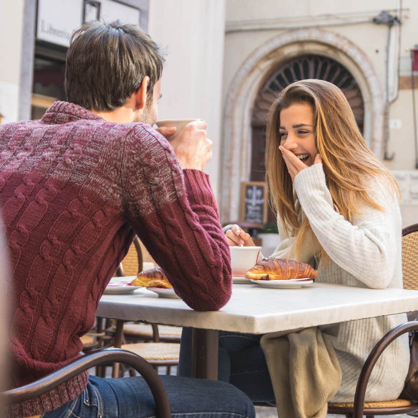 man who can't resist woman's energy as he mirrors her