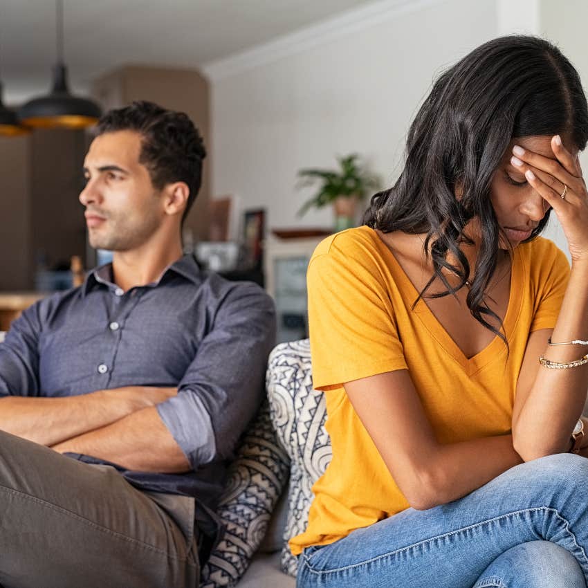 woman whose relationship is draining her soul as she can't be herself