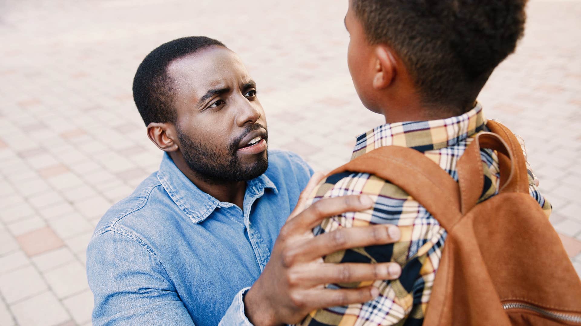 Safe child doesn't hide feelings